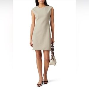 Club Monaco Sculptural Sleeveless Sheath Dress | Size 8
